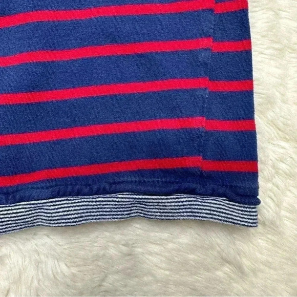 U.S. Polo Association T-Shirt Stripes V-Neck Blue &  Red Size 4T - Picture 11 of 16